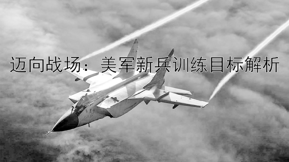 迈向战场：美军新兵训练目标解析