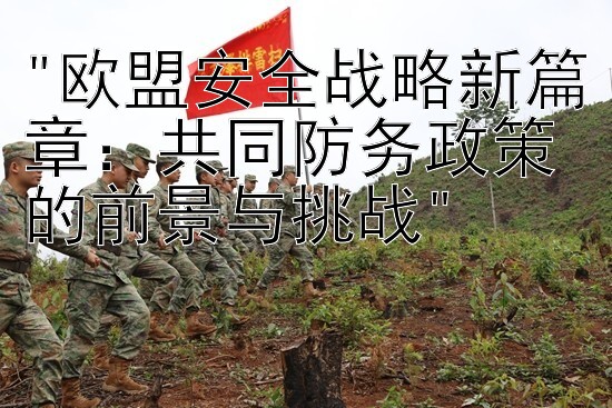 欧盟安全战略新篇章：共同防务政策的前景与挑战